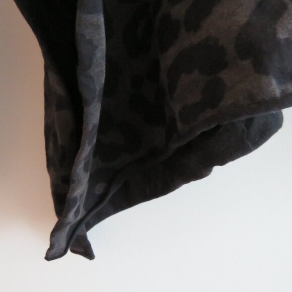 PLANET BY LAUREN G Pima Cotton Leopard Swing Turtle Tee Lagenlook - One Size - Picture 8 of 16